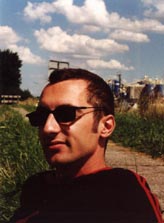 Enjoying the summer (near Maastricht, 2003)